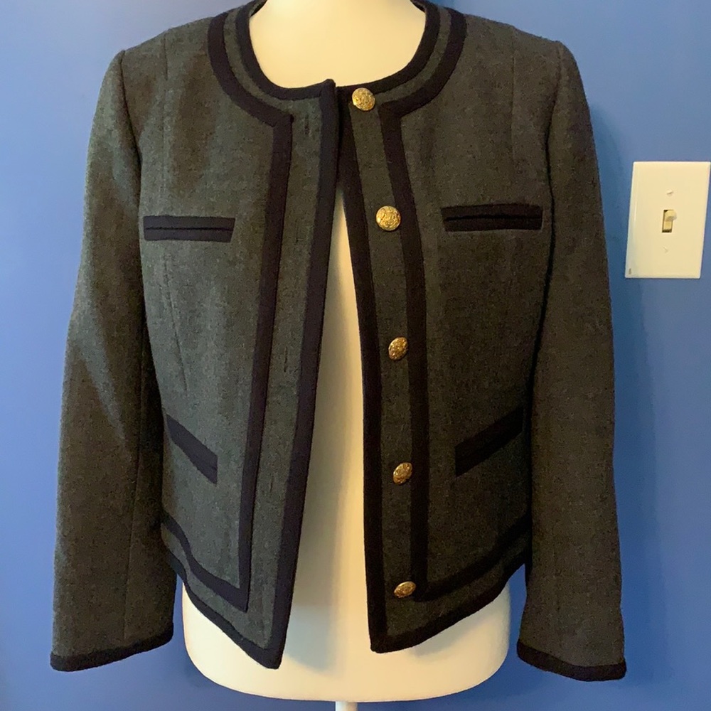J Crew lined suit jacket